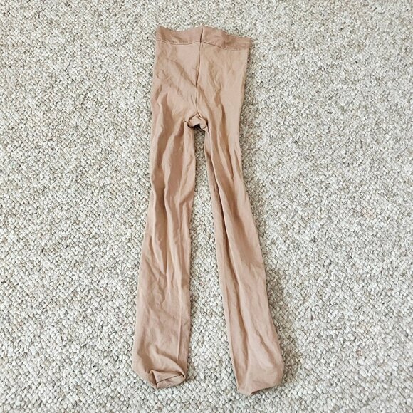 Eurotard Girls Caramel Tan Jazz Convertible Tights S M Small Medium Child - Picture 1 of 4
